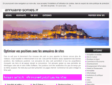 Tablet Screenshot of annuaire-sorties.fr